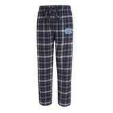 UNC Logo Plaid Flannel Pants